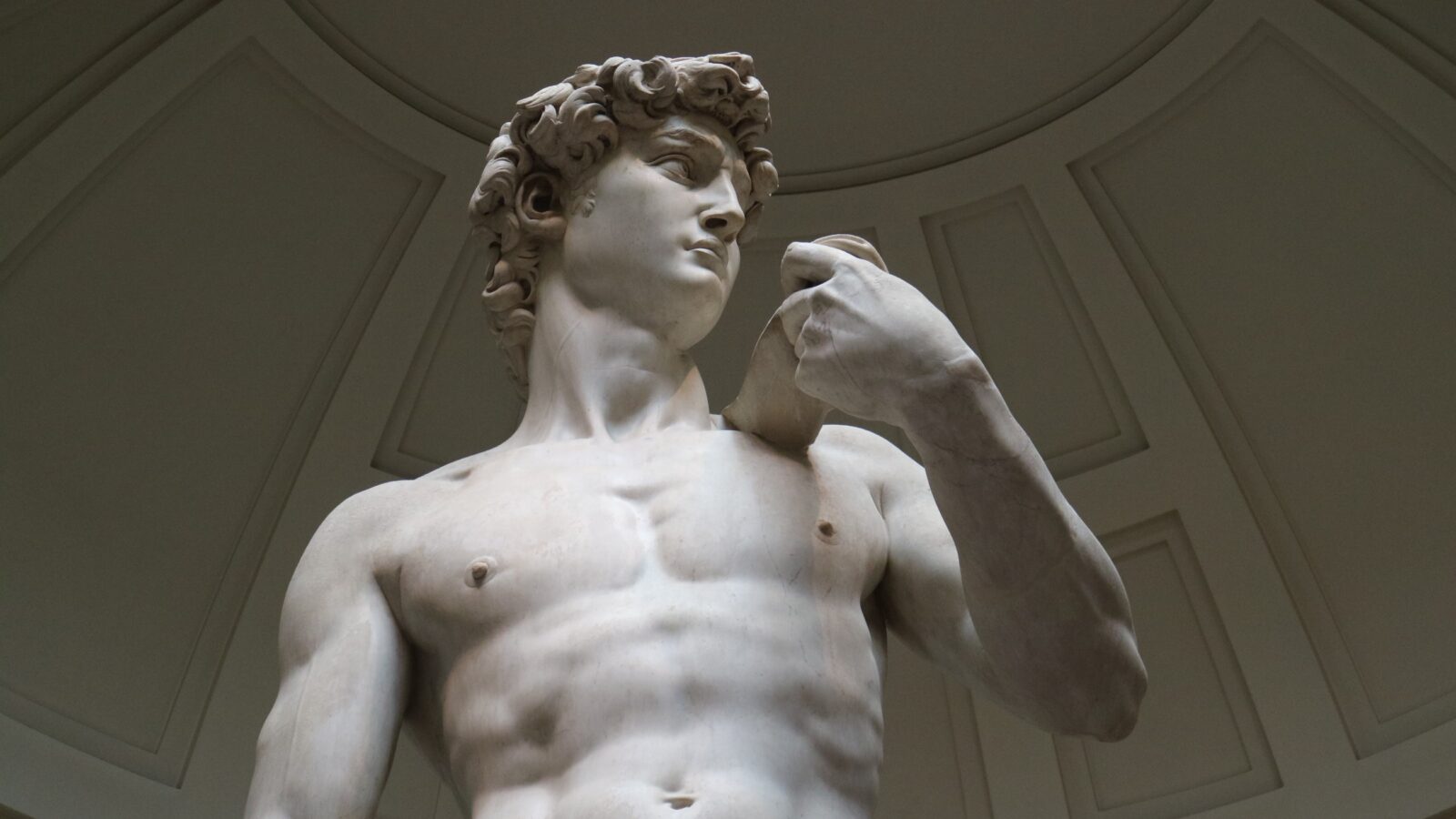 David Statue - Roman Marble Statue - male naked